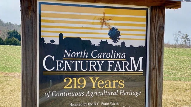 NC Century Farm Sign